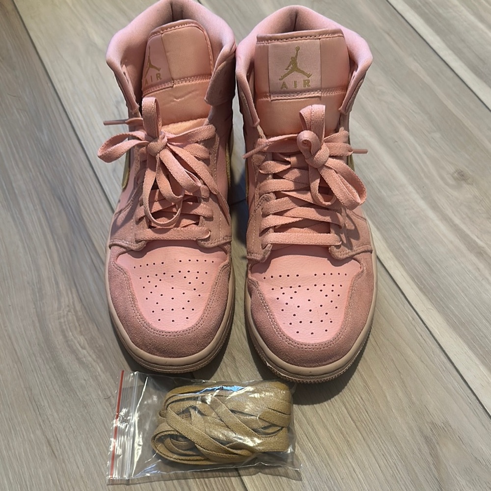 Air Jordan Pink Men’s Sneakers - Size 8.5